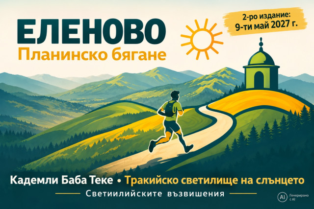 Elenovo Trail Run 2027 / Планинско бягане Еленово 2027